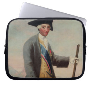 König Charles III (1716-88) als Jäger, 1786/88 Laptopschutzhülle