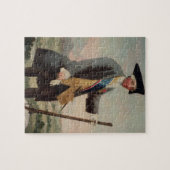 König Charles III (1716-88) als Jäger, 1786/88 Puzzle (Horizontal)