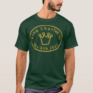 König Charles III 6. Mai 2023 Krönung Klein T-Shirt