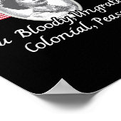 König Charles III Britischer Witz am 4. Poster (Ecke)