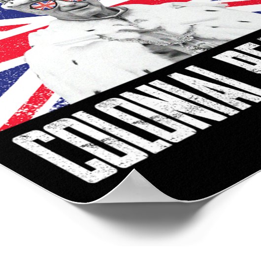 König Charles III Britischer Witz am 4. Poster (Ecke)