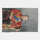 König Charles III Geschirrtuch (Horizontal)