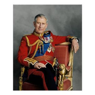 König Charles III Poster