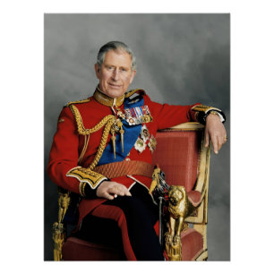 König Charles III Poster