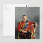 König Charles III Postkarte (Vorne/Hinten)