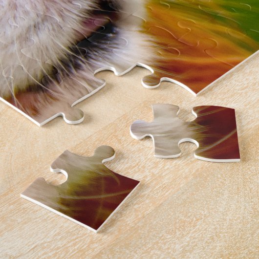 König Charles Spaniel Hund. Puzzle (Seite)