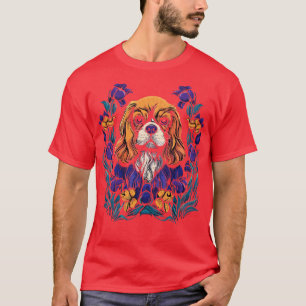 König Charles Spaniel mit irischer Abbildung 1 T-Shirt