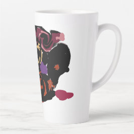 König Charles Spaniel und Rosen süß Milchtasse
