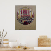 König Charles X empfängt die Ritter Poster (Küche)