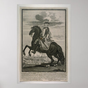 König Charles XII von Schweden Poster