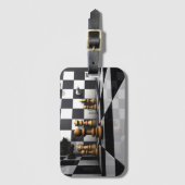 König Chess Play Gepäckanhänger (Vorderseite Vertikal)