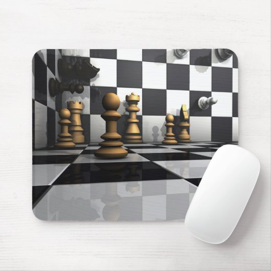 König Chess Play Mousepad (Mit Mouse)