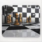 König Chess Play Mousepad (Vorne)