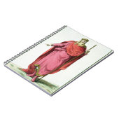 König Clovis-I (481-511) der Salian Fränke von Notizblock (Linke Seite)