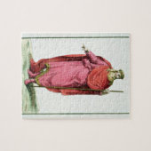 König Clovis-I (481-511) der Salian Fränke von Puzzle (Horizontal)