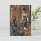 König Cophetua und die Beggar-Meerjungfrau Einladung (Stehend Vorderseite)