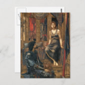 König Cophetua und die Beggar-Meerjungfrau Postkarte (Vorne/Hinten)