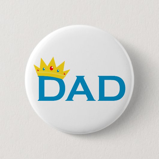 König Dad Button (Vorderseite)