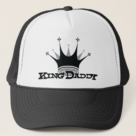König Daddy Trucker Hat Truckerkappe (Vorderseite)
