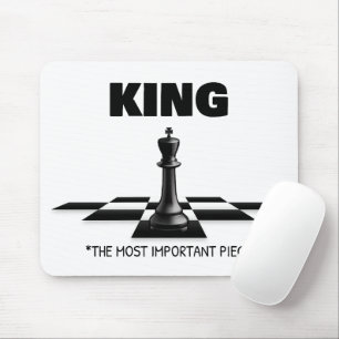 König das wichtigste Stück Mousepad