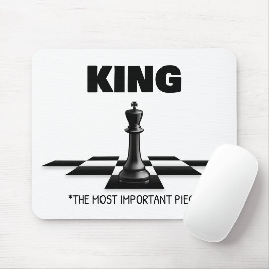 König das wichtigste Stück Mousepad (Mit Mouse)