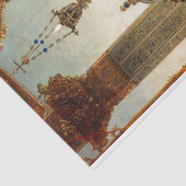 König David, 1878 von Gustave Moreau Seidenpapier (Ausschnitt)