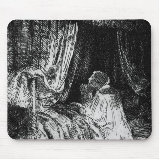 König David an Gebet, 1652 Mousepad (Vorne)