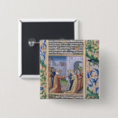 König David, der Bathsheba begehrt Button (Vorne & Hinten)