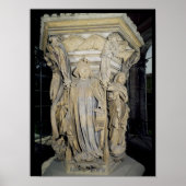 König David flankiert von Moses und Jeremiah Poster (Vorne)