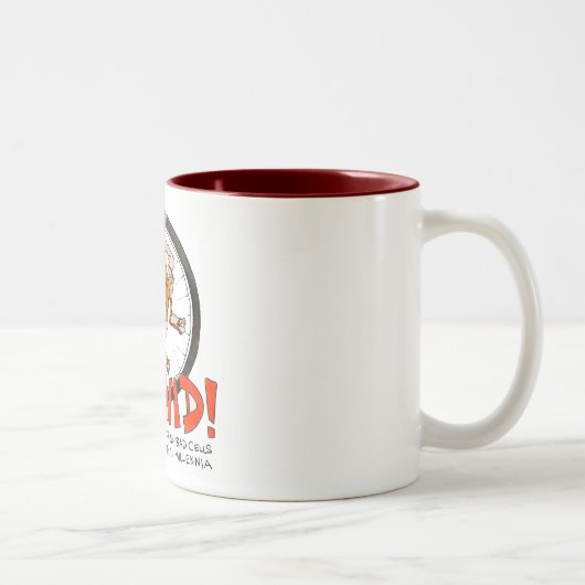 König David Mug Zweifarbige Tasse (Rechts)
