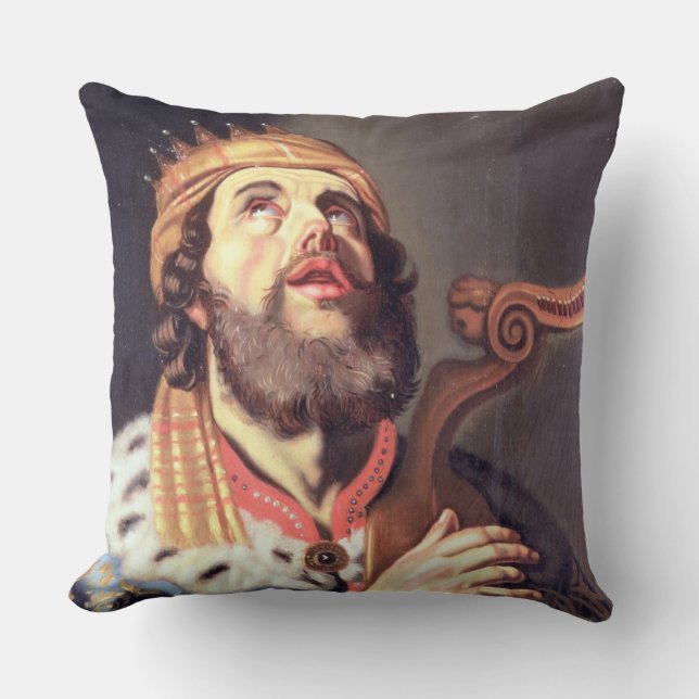 König David (Platte) Kissen (Vorderseite)