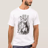 König David Playing der Lyre T-Shirt (Vorderseite)