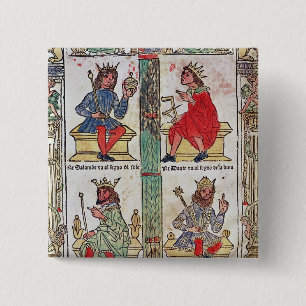 König David, Solomon, Luba und Turnis Button