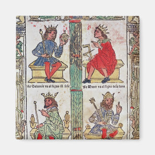 König David, Solomon, Luba und Turnis Magnet