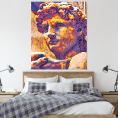 König David und Gott Leinwanddruck (Insitu (Schlafzimmer))