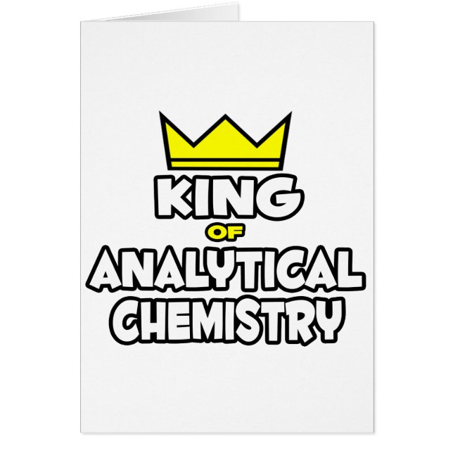 König der Analytischen Chemie (Vorne)