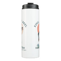 König der Angel-Thermalflasche für Lachsfischer 
