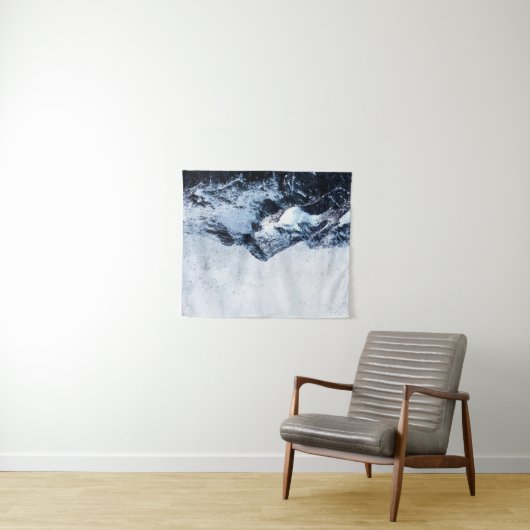 König der Berge Wandteppich (Beispiel (Horizontal))