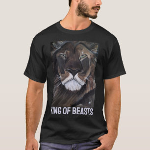 König der Bestien Gemälde von Alfred Fox T-Shirt