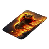 König der Bestien Löwe majestätisches Höllentier Magnet (Linke Seite)