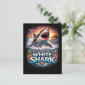 König der blauen Tiefe Postkarte (Stehend Vorderseite)