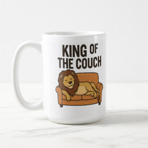 König der Couch Kaffeetasse