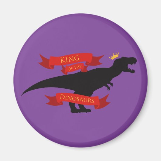König der Dinosaurier Magnet (Vorne)
