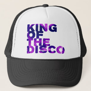 König der Disco Truckerkappe