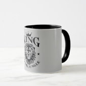 König der Dschungel-Tasse Tasse (VorderseiteRechts)