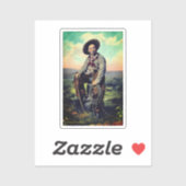 König der Ebenen (um 1907) Aufkleber (Blatt)