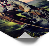 König der Ebenen (um 1907) Poster (Ecke)