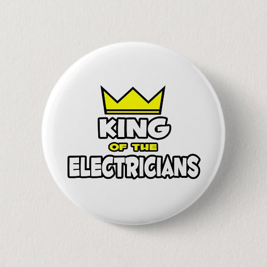 König der Elektriker Button (Vorderseite)