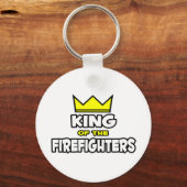König der Feuerwehrmänner Schlüsselanhänger (Vorderseite)