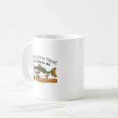König der Fische Kaffeetasse (Vorderseite Links)